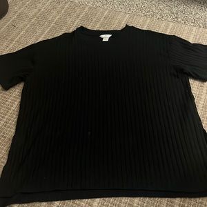 H&M, Black Lose Fit Shirt